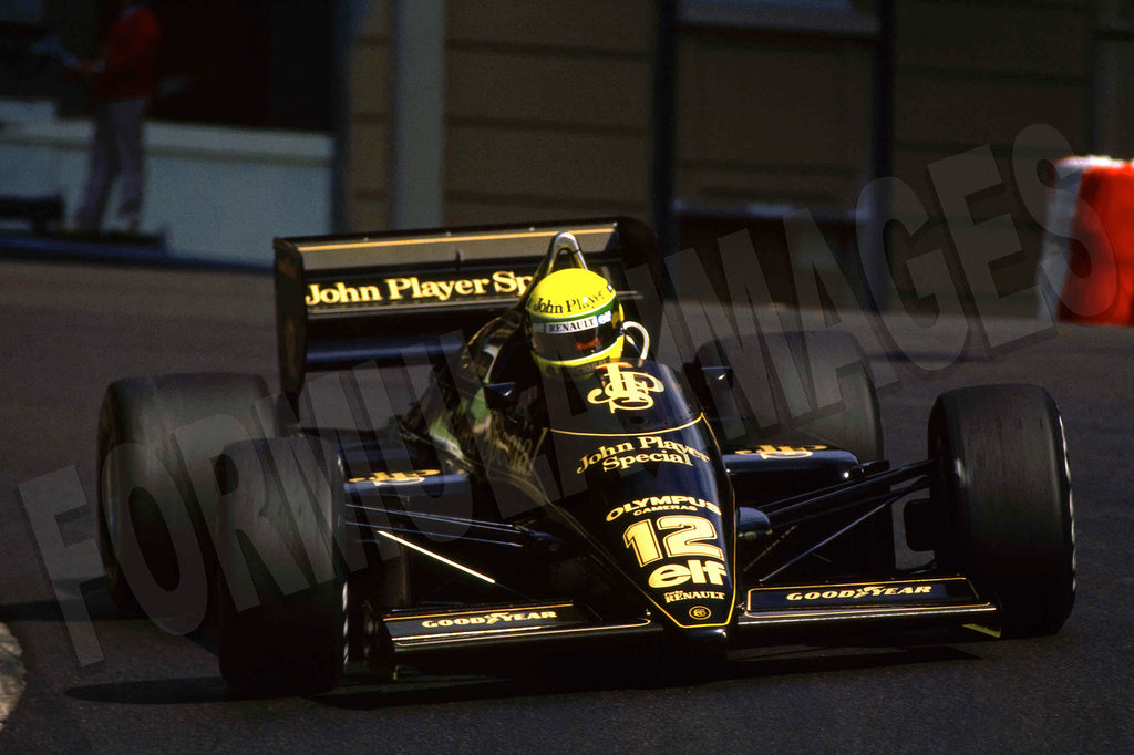 Ayrton Senna Lotus 97T 1985 Monaco Digital Download Image